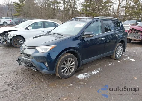 2017 Toyota Rav4 Limited из США, поврежденный, VIN 2T3DFREV2HW550428